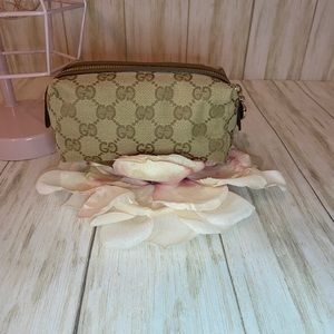 Gucci Canvas Cosmetic Bag